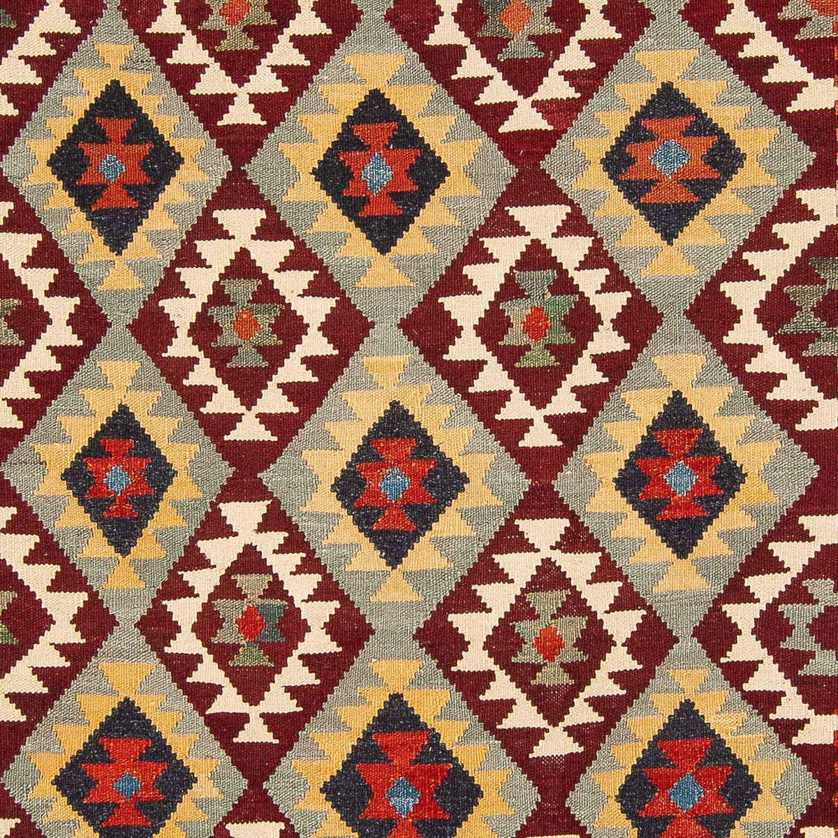 Dywan Kelim - Splash - 302 x 205 cm - wielokolorowy