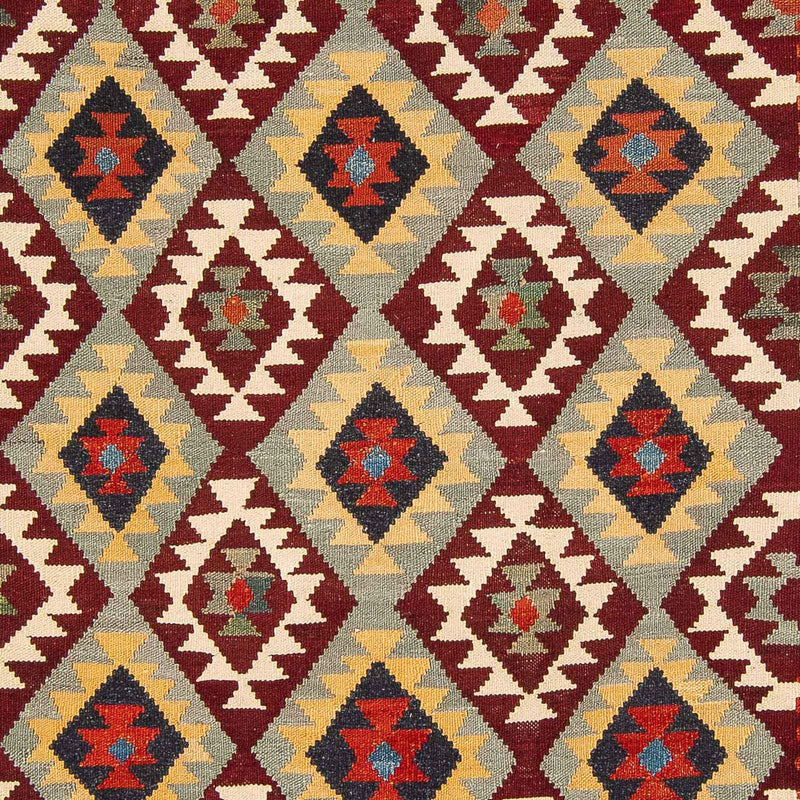 Dywan Kelim - Splash - 302 x 205 cm - wielokolorowy