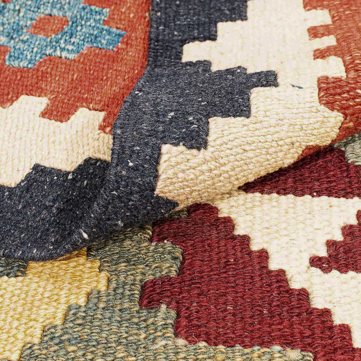 Dywan Kelim - Splash - 302 x 205 cm - wielokolorowy