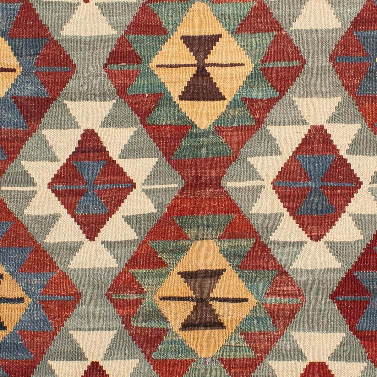 Dywan Kelim - Splash - 203 x 153 cm - wielokolorowy