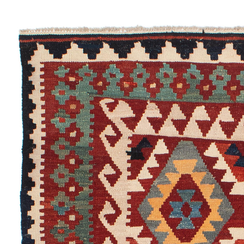 Dywan Kelim - Splash - 203 x 147 cm - wielokolorowy