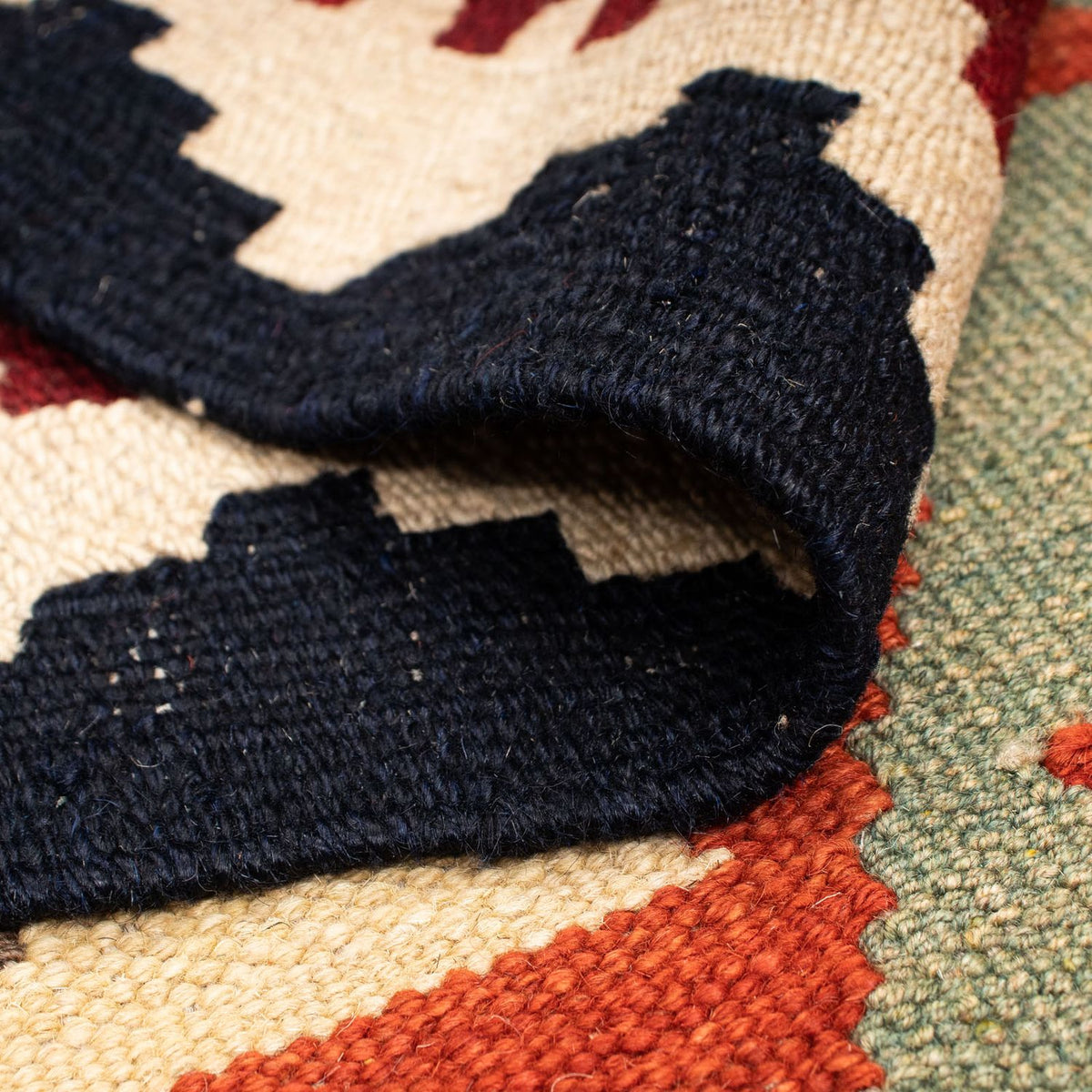 Dywan Kelim - Splash - 215 x 157 cm - wielokolorowy