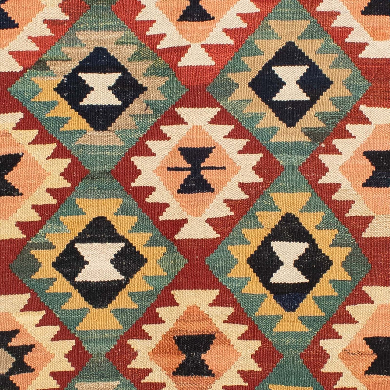 Dywan Kelim - Splash - 189 x 152 cm - wielokolorowy