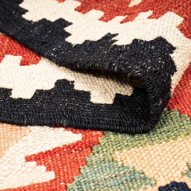 Dywan Kelim - Splash - 189 x 152 cm - wielokolorowy