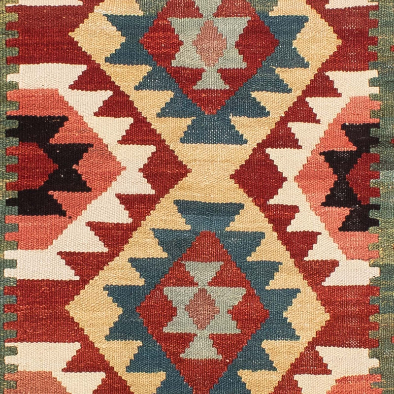 Biegacz Dywan Kelim - Splash - 224 x 129 cm - wielokolorowy