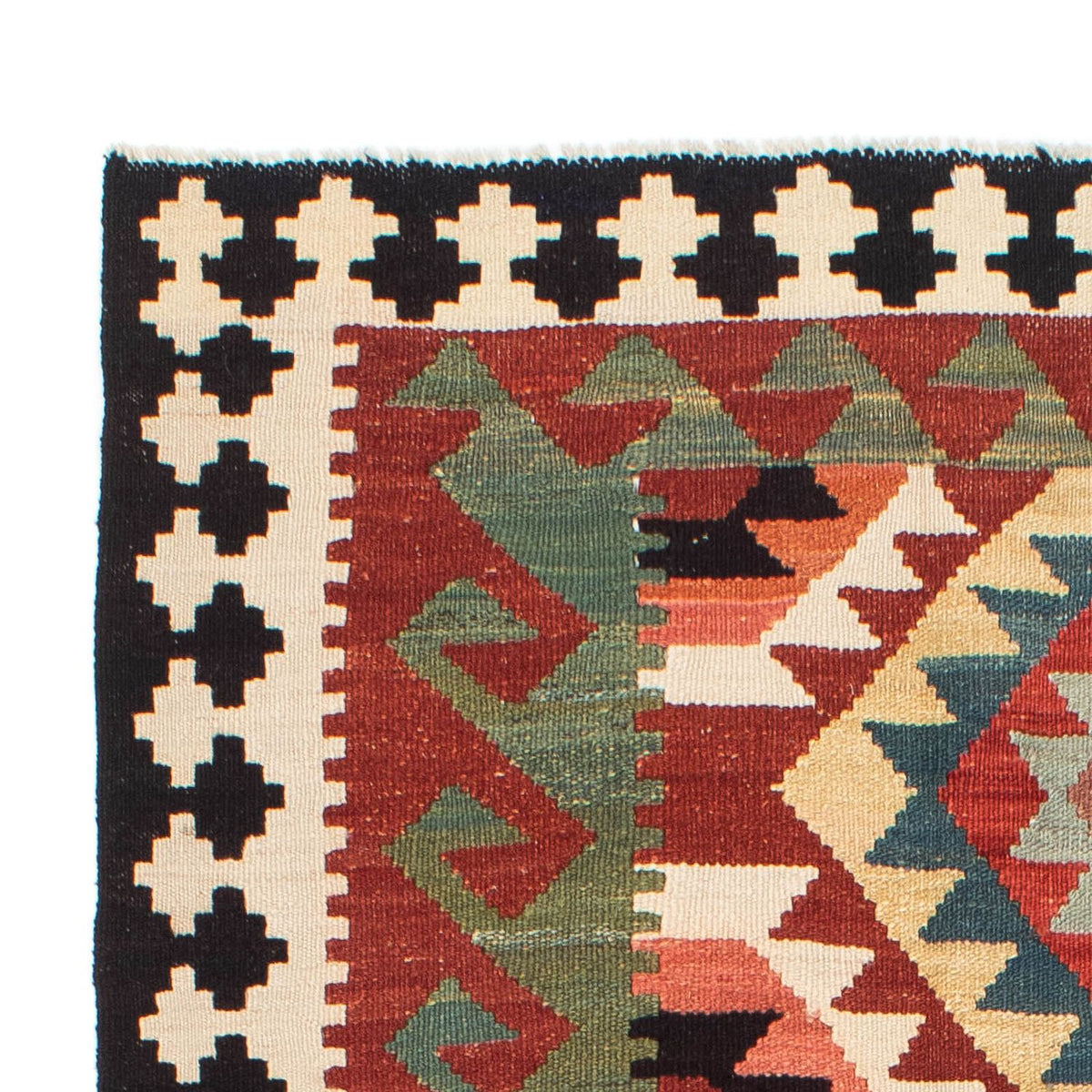 Biegacz Dywan Kelim - Splash - 224 x 129 cm - wielokolorowy