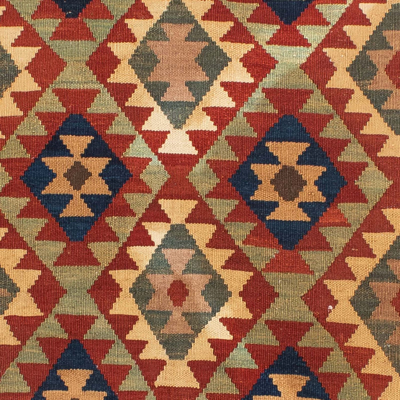 Dywan Kelim - Splash - 193 x 158 cm - wielokolorowy