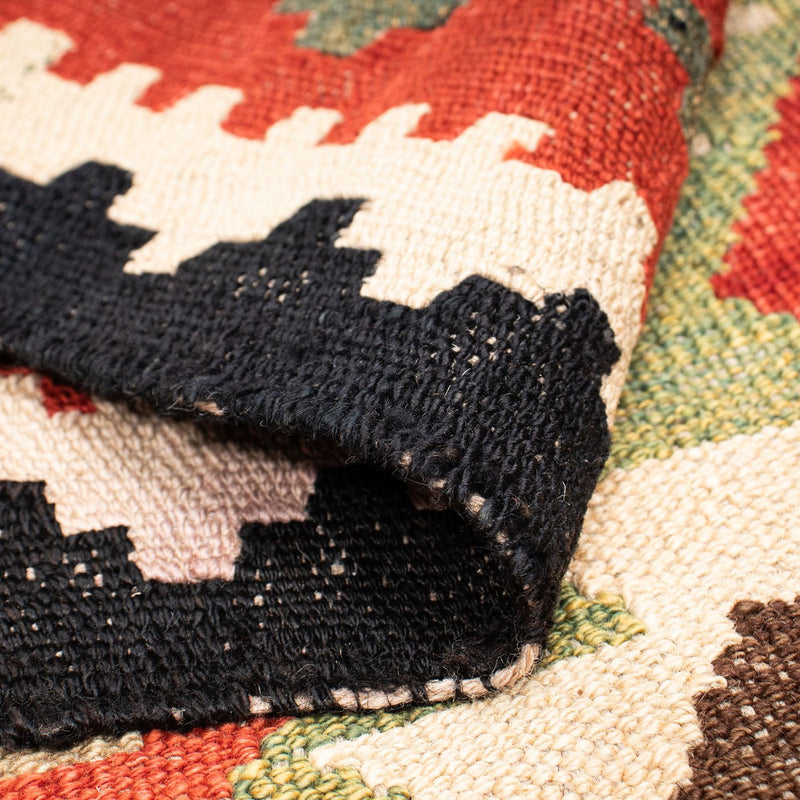 Dywan Kelim - Splash - 183 x 155 cm - wielokolorowy