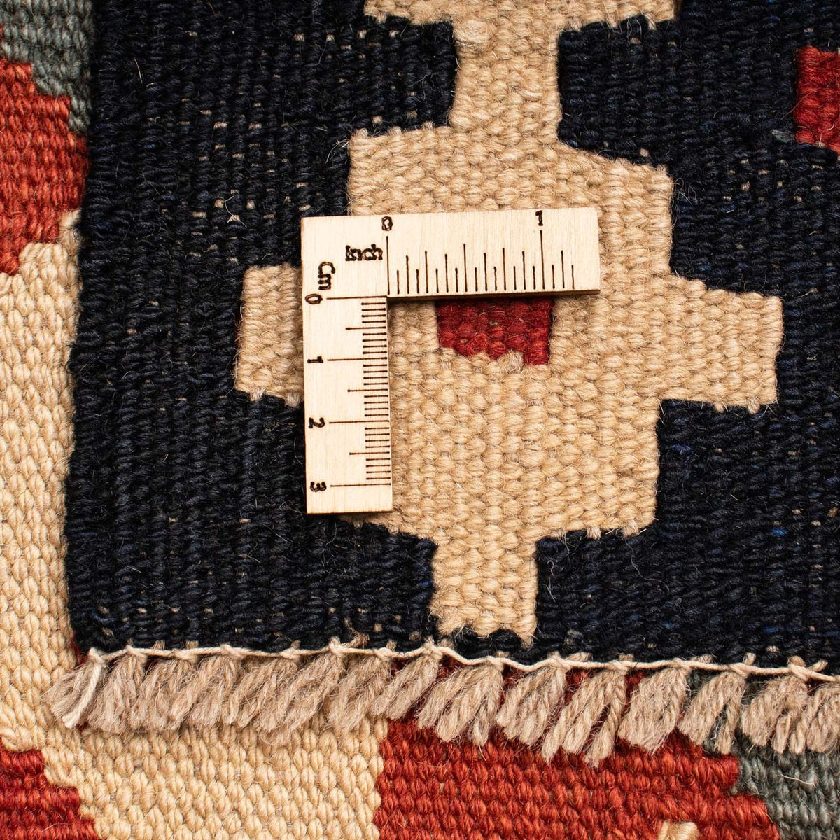 Dywan Kelim - Splash - 207 x 146 cm - wielokolorowy