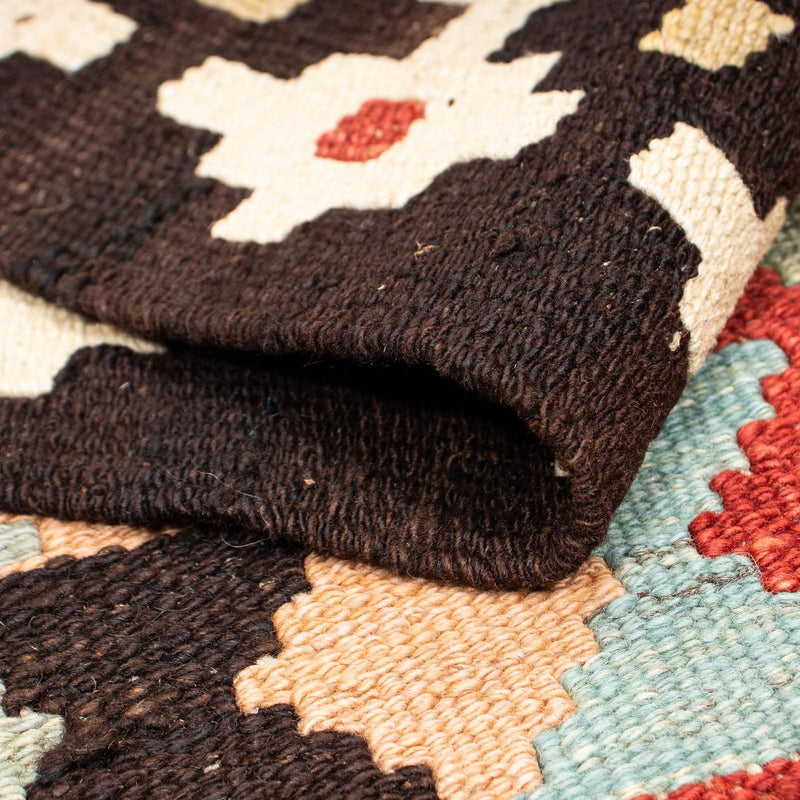 Dywan Kelim - Splash - 207 x 150 cm - wielokolorowy