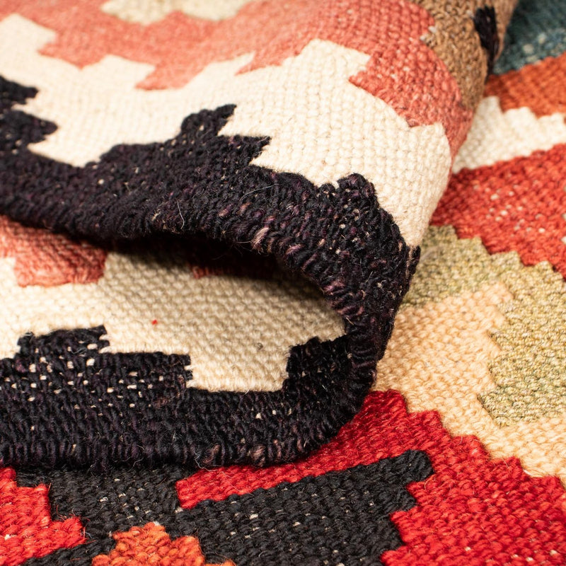 Dywan Kelim - Splash - 201 x 150 cm - wielokolorowy