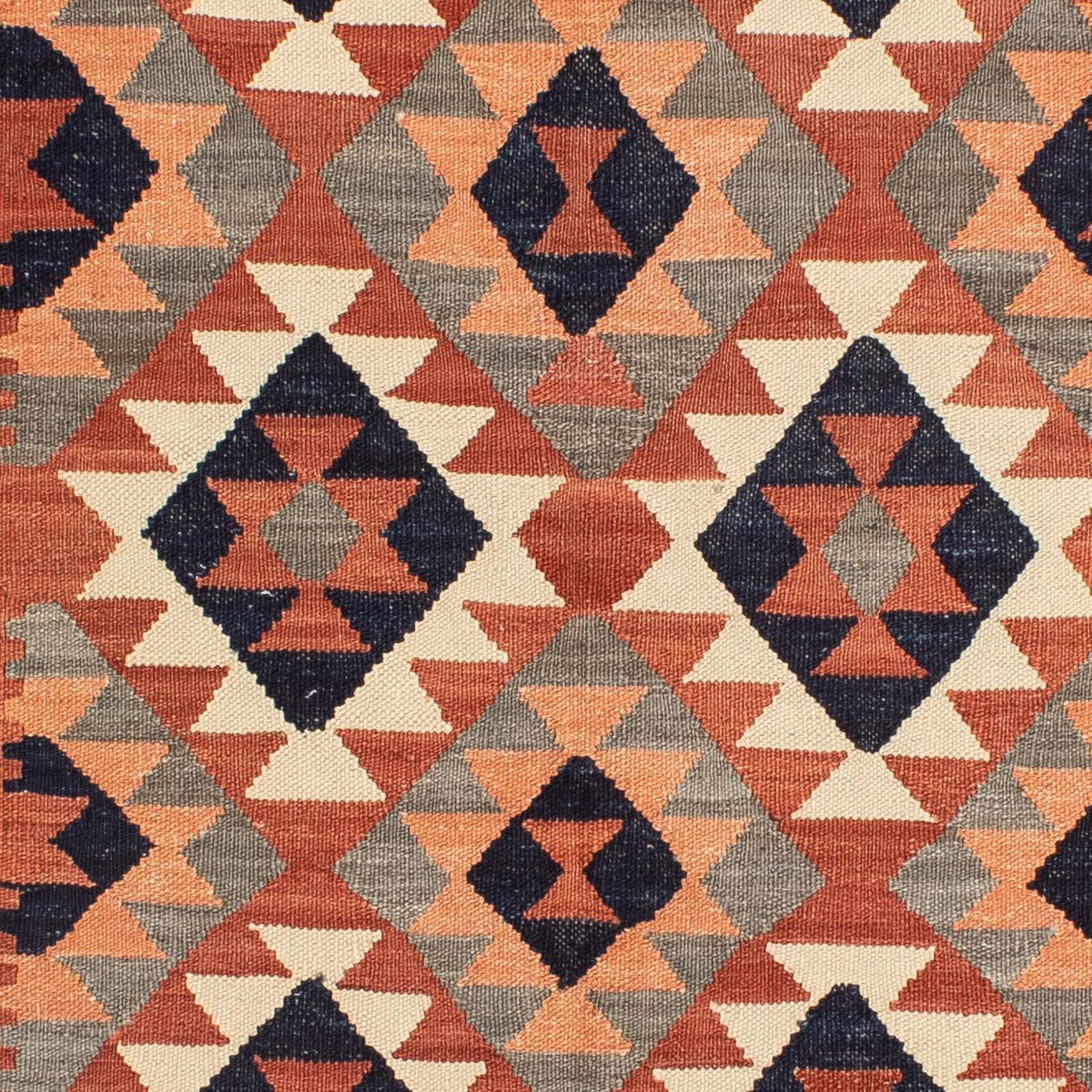 Dywan Kelim - Splash - 205 x 158 cm - wielokolorowy