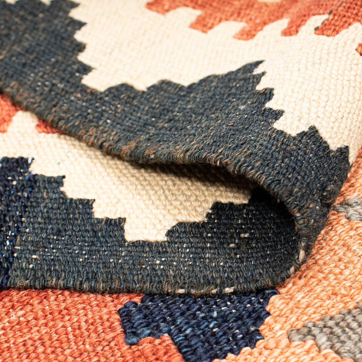 Dywan Kelim - Splash - 205 x 158 cm - wielokolorowy