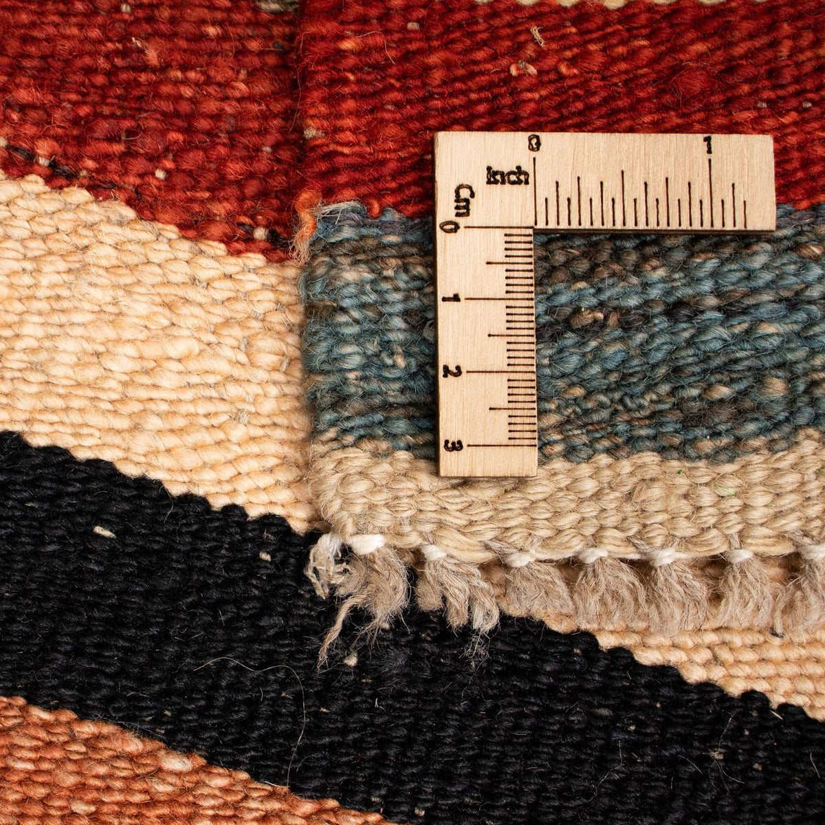 Dywan Kelim - Splash - 200 x 152 cm - wielokolorowy