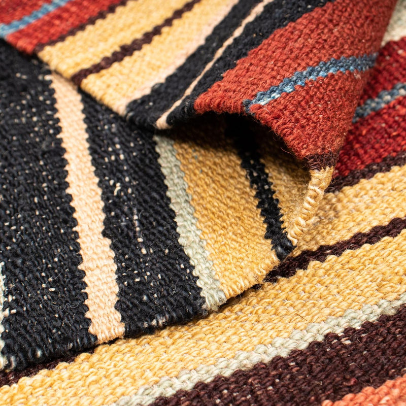 Dywan Kelim - Splash - 190 x 147 cm - wielokolorowy