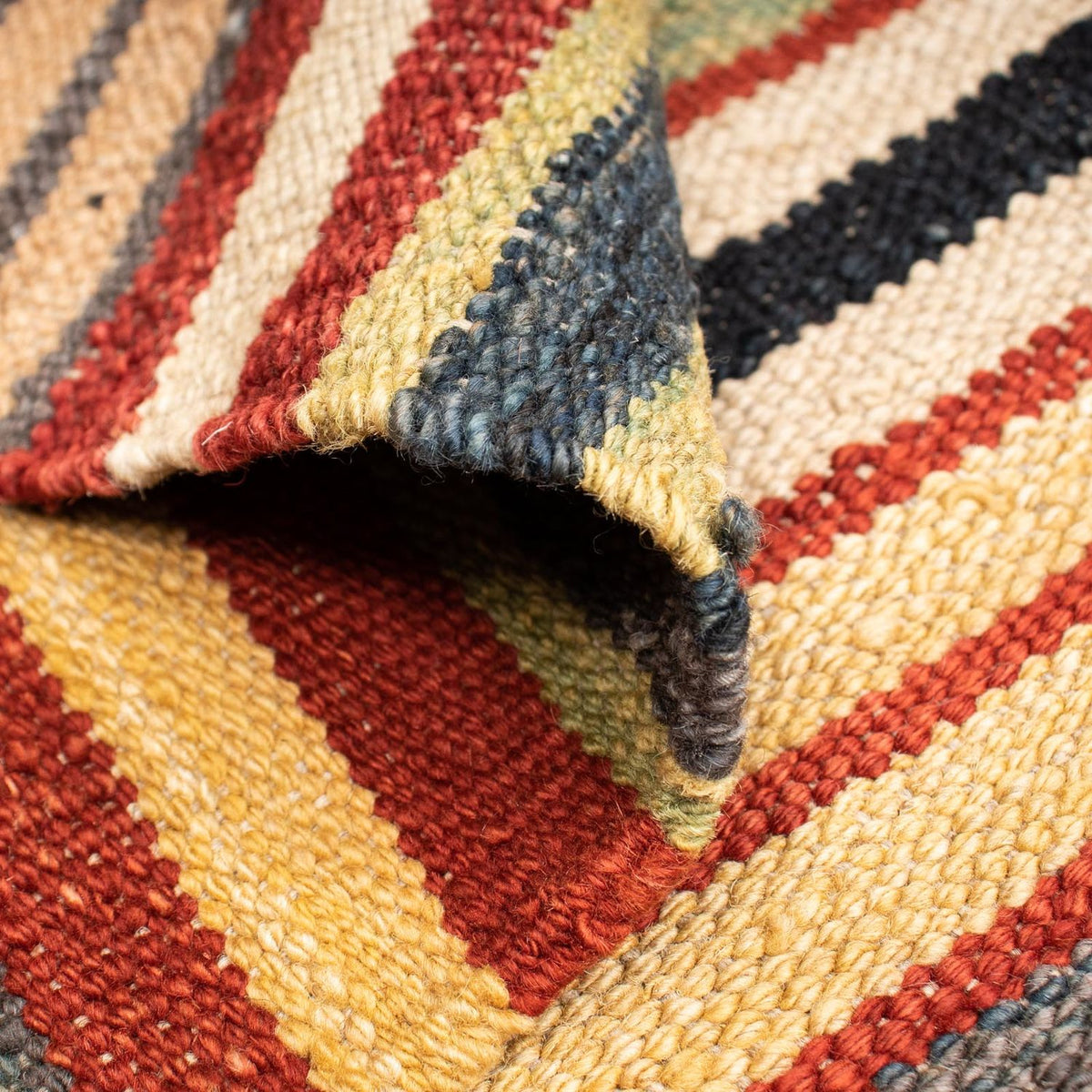 Dywan Kelim - Splash - 195 x 152 cm - wielokolorowy