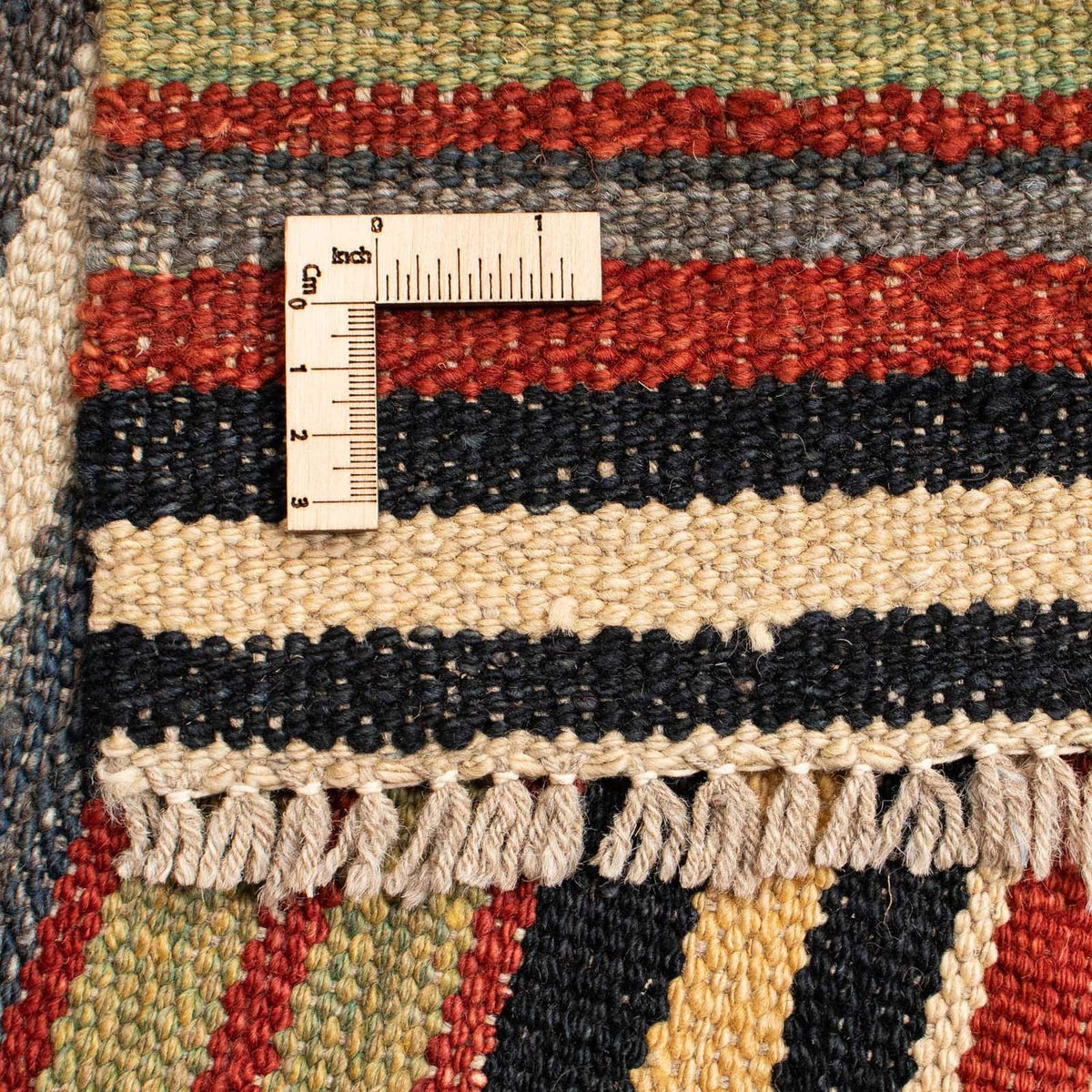 Dywan Kelim - Splash - 195 x 152 cm - wielokolorowy