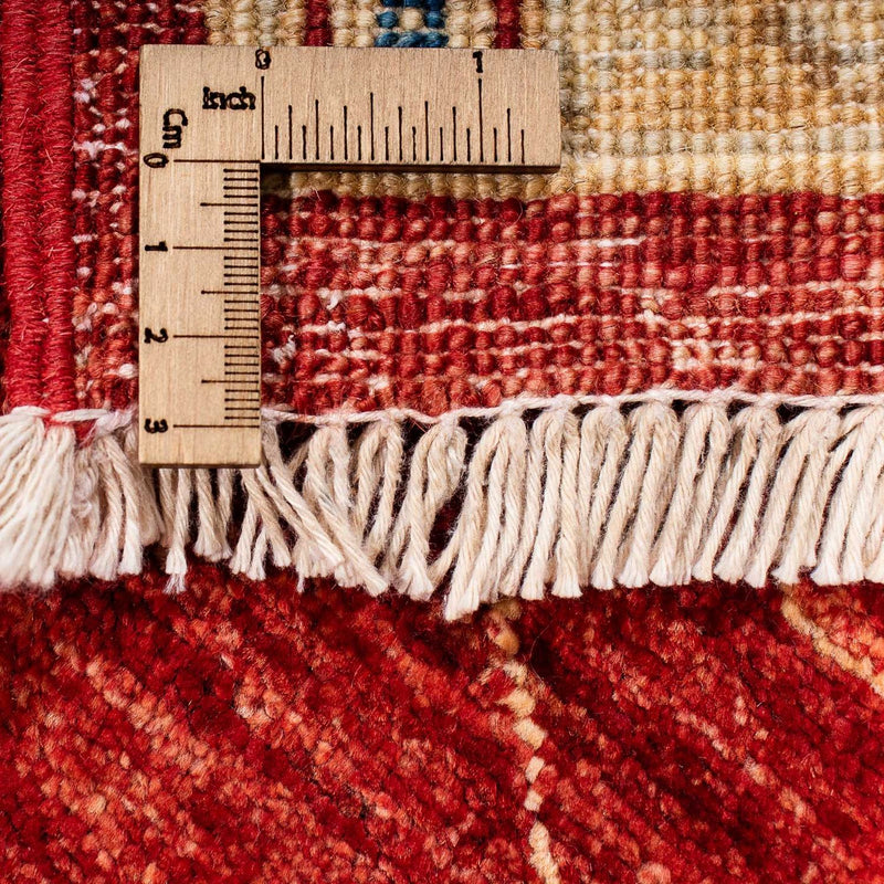 Dywan Zieglera - 222 x 174 cm - ciemna czerwień