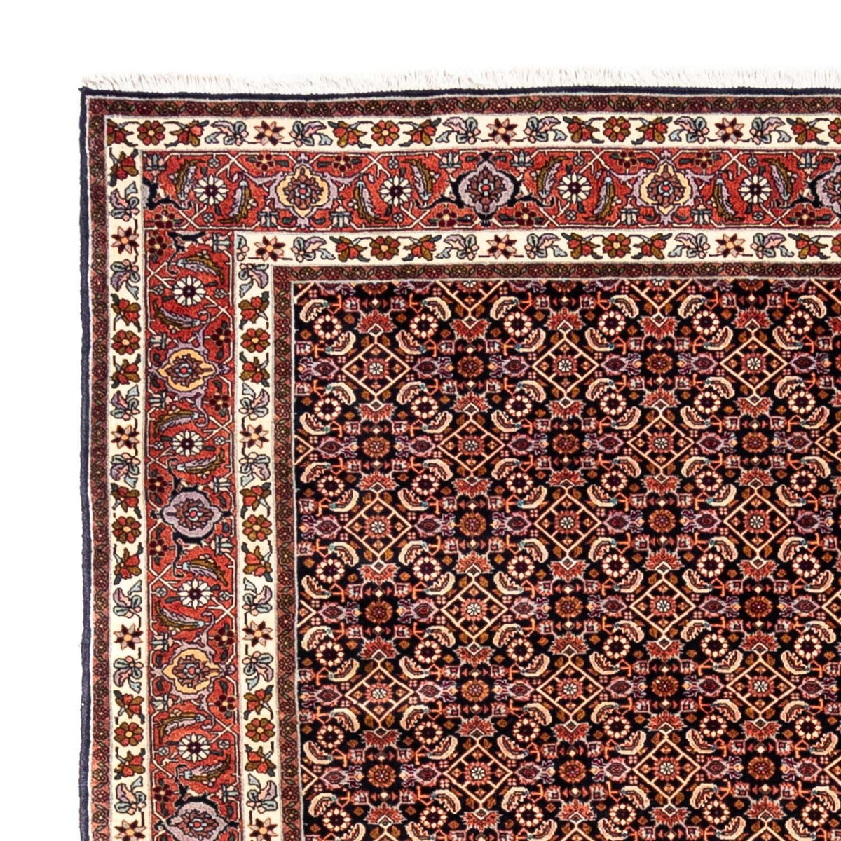 Perski dywan - Bijar - Royal - 298 x 202 cm - czarny