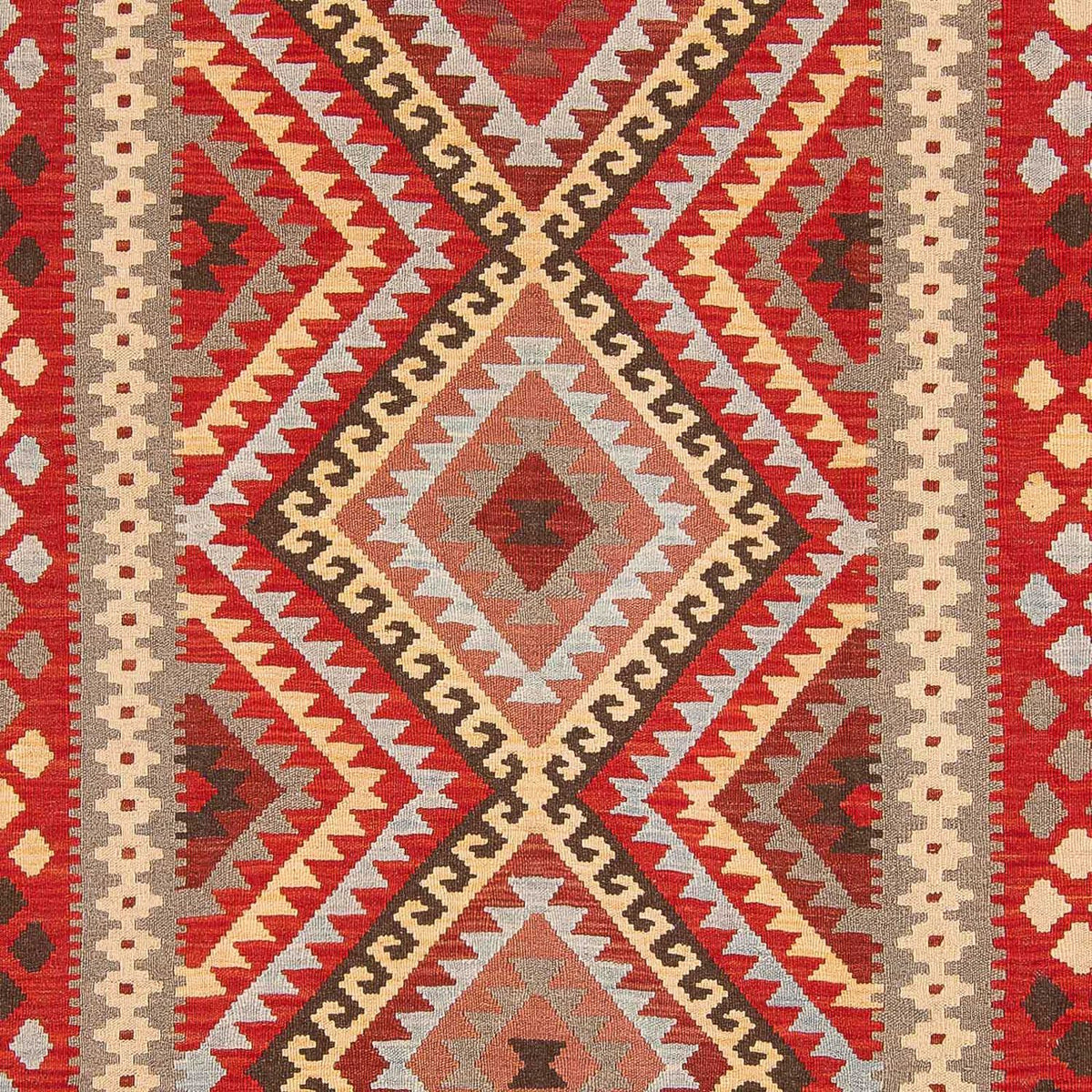 Dywan Kelim - Splash - 304 x 199 cm - wielokolorowy