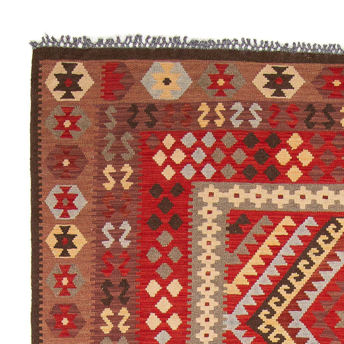 Dywan Kelim - Splash - 304 x 199 cm - wielokolorowy