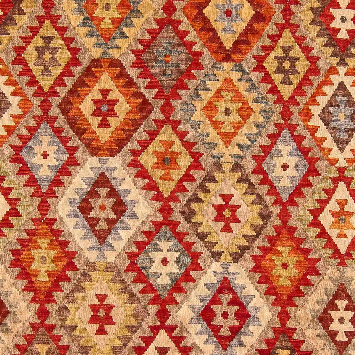 Dywan Kelim - Splash - 292 x 205 cm - wielokolorowy