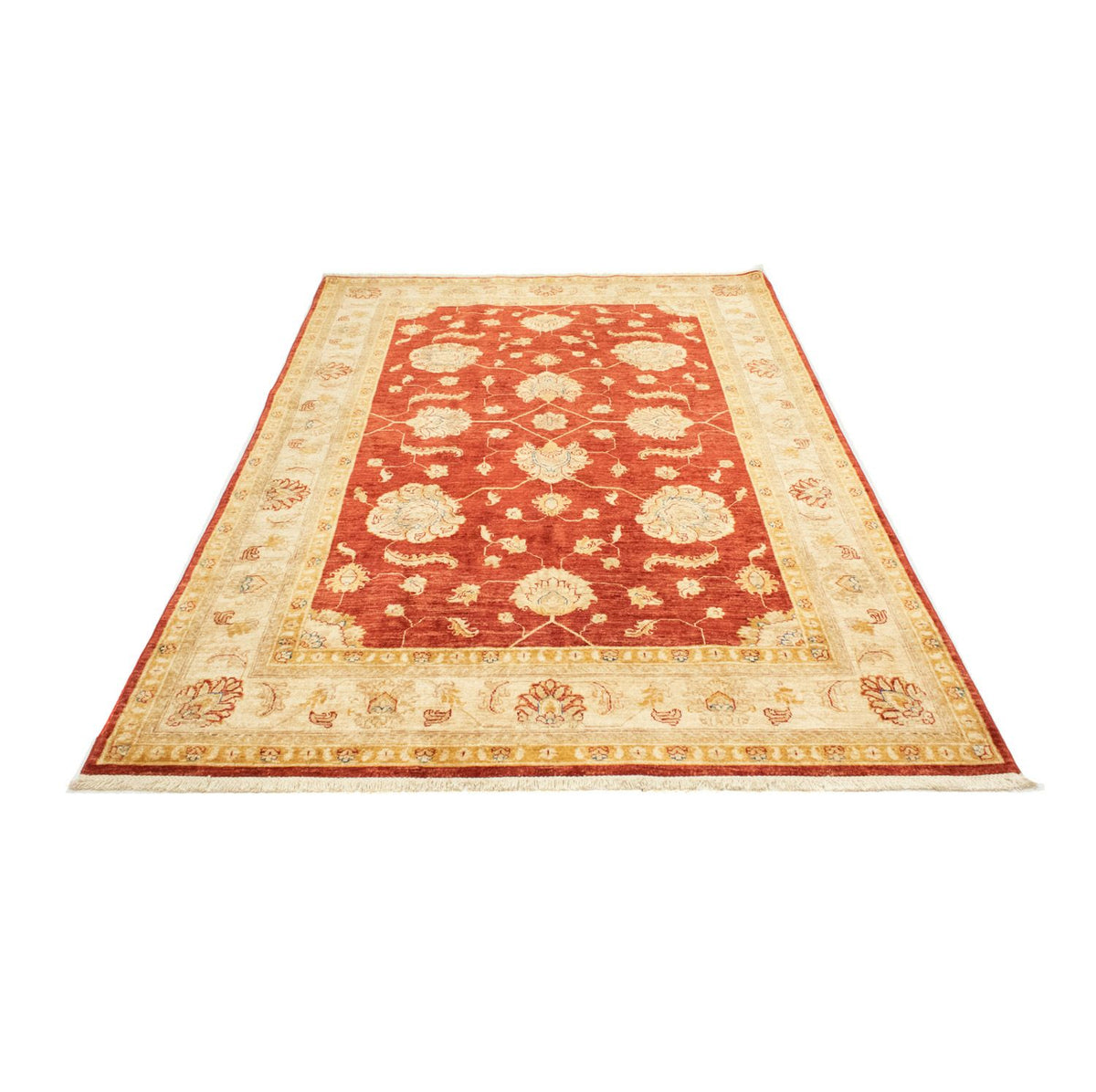 Dywan Zieglera - 252 x 161 cm - czerwony