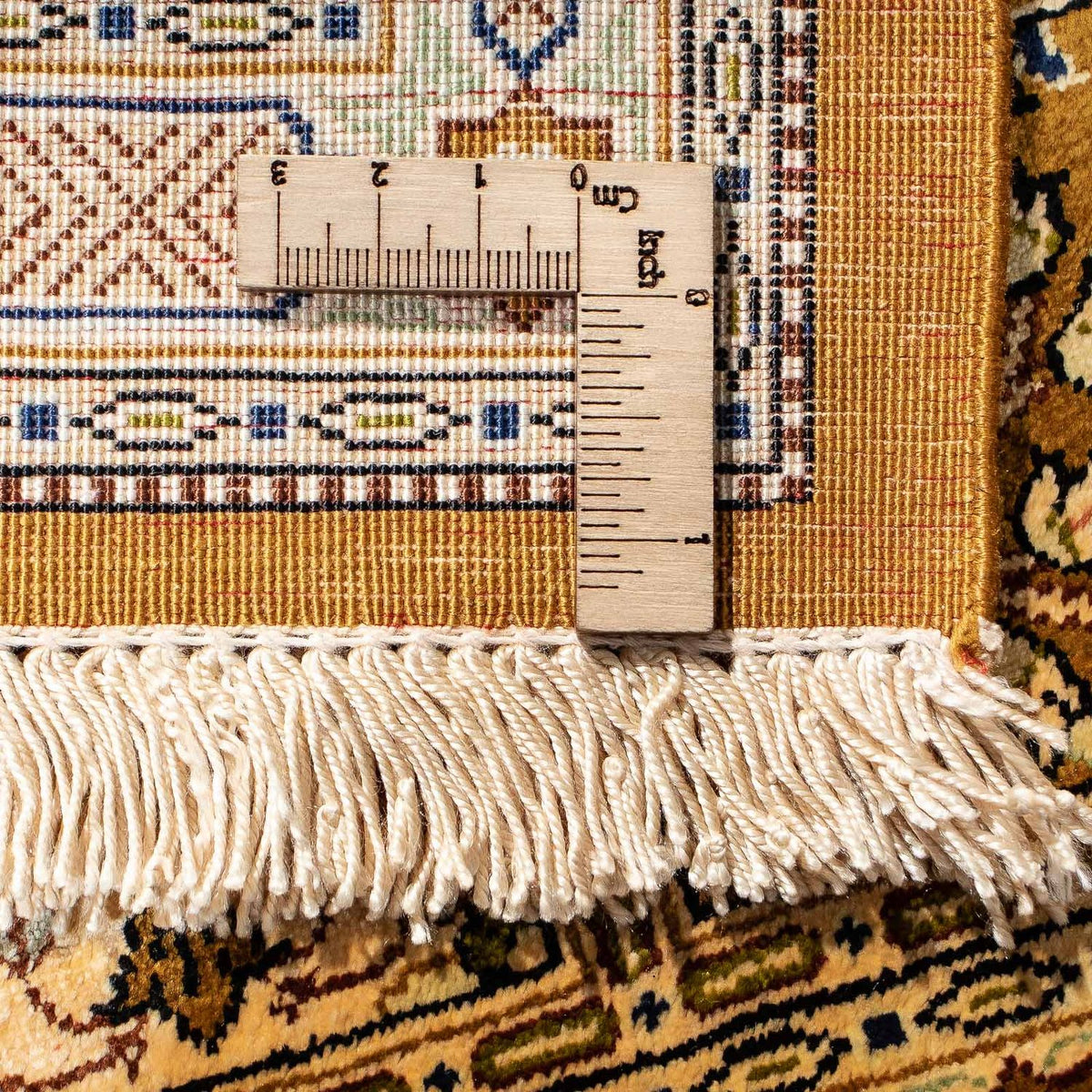 Dywan perski - Ghom - 77 x 56 cm - wielokolorowy