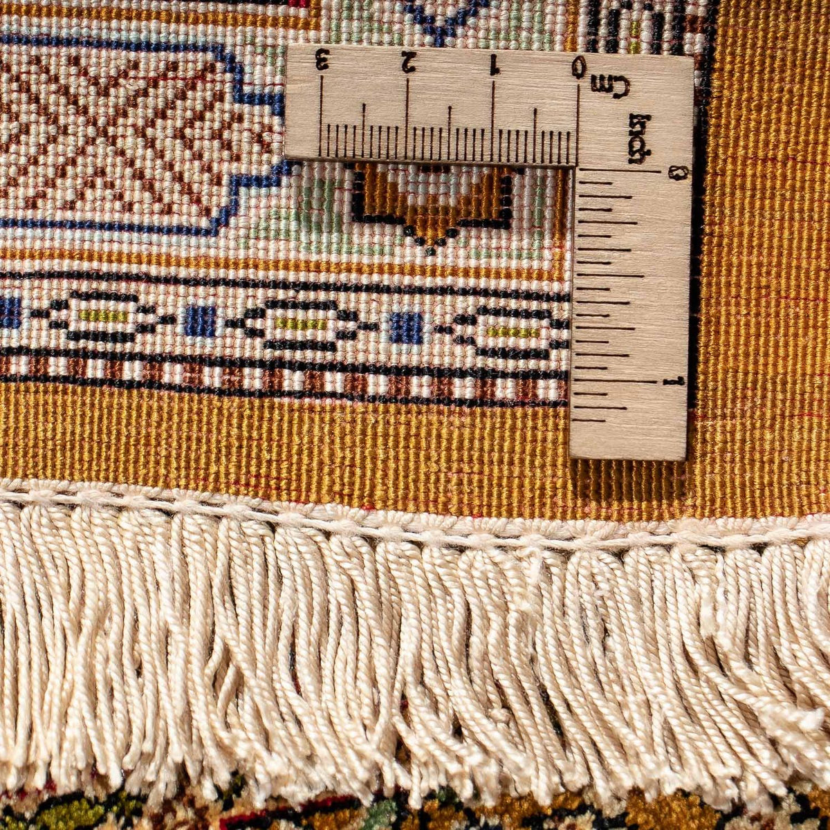 Dywan perski - Ghom - 75 x 58 cm - wielokolorowy