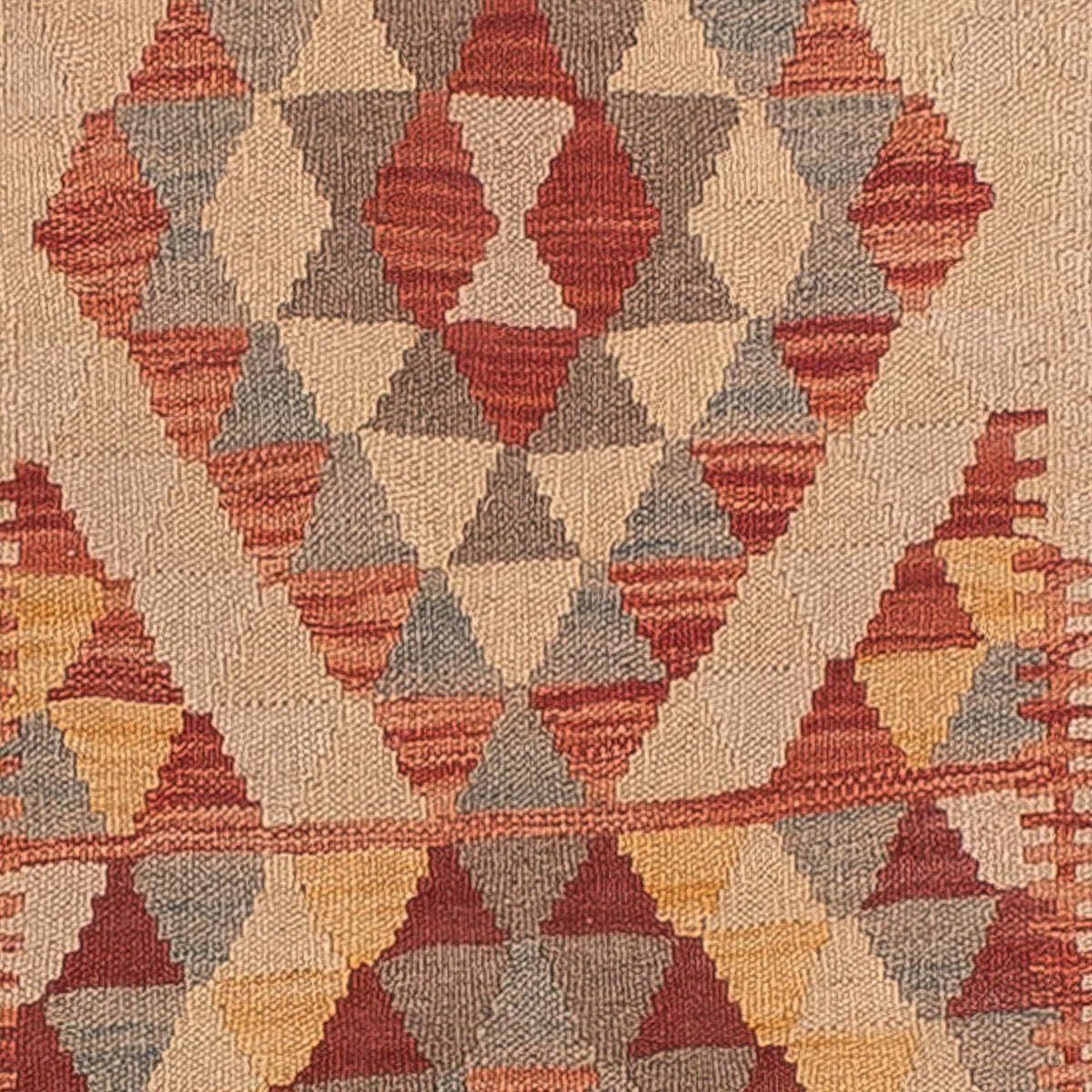 Biegacz Dywan Kelim - Splash - 312 x 80 cm - wielokolorowy