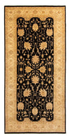Farahan Dywan 202x408cm - Dywan perski - Prostokątny / Ciemnoniebieski / 202 x 408 cm Prostokątny