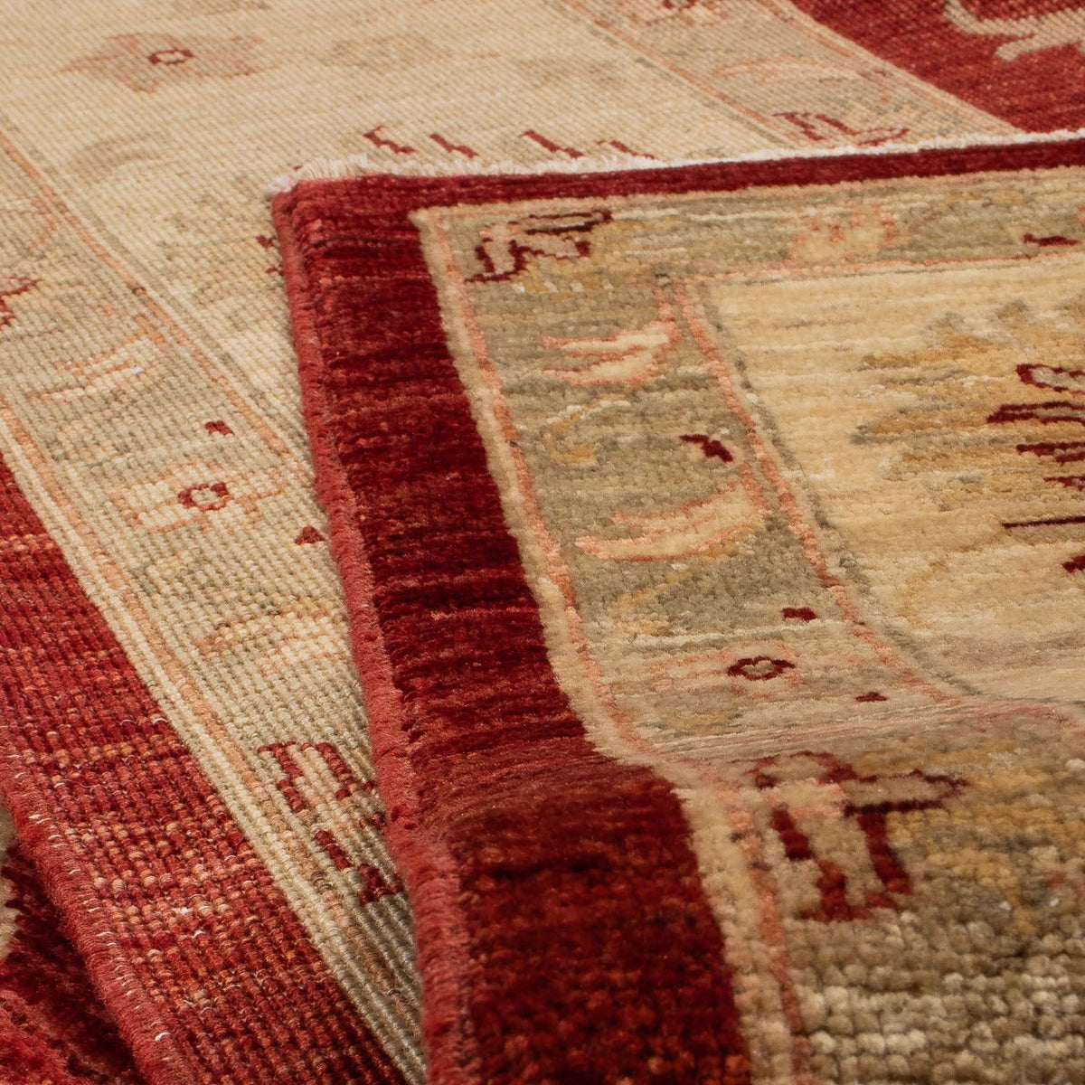 Dywan Zieglera - 285 x 207 cm - ciemna czerwień