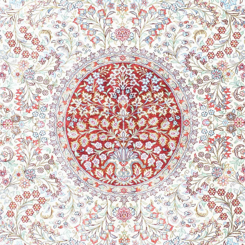 Dywan perski - Ghom - 158 x 103 cm - beżowy