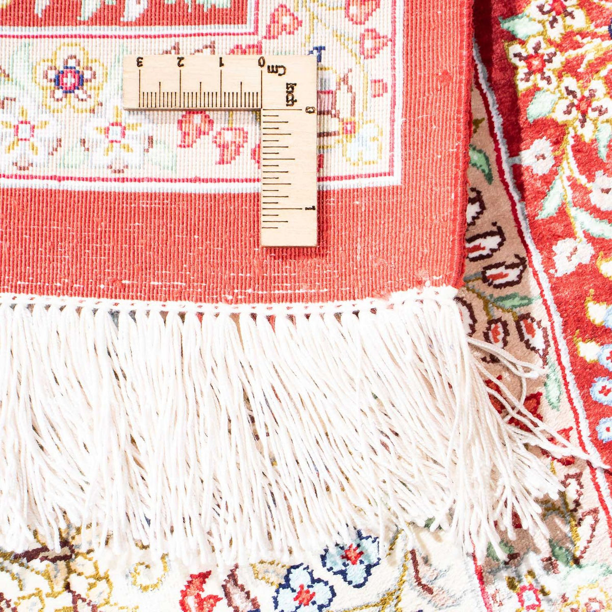 Dywan perski - Ghom - 158 x 103 cm - beżowy