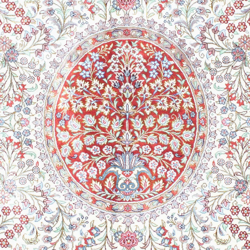 Dywan perski - Ghom - 159 x 102 cm - czerwony