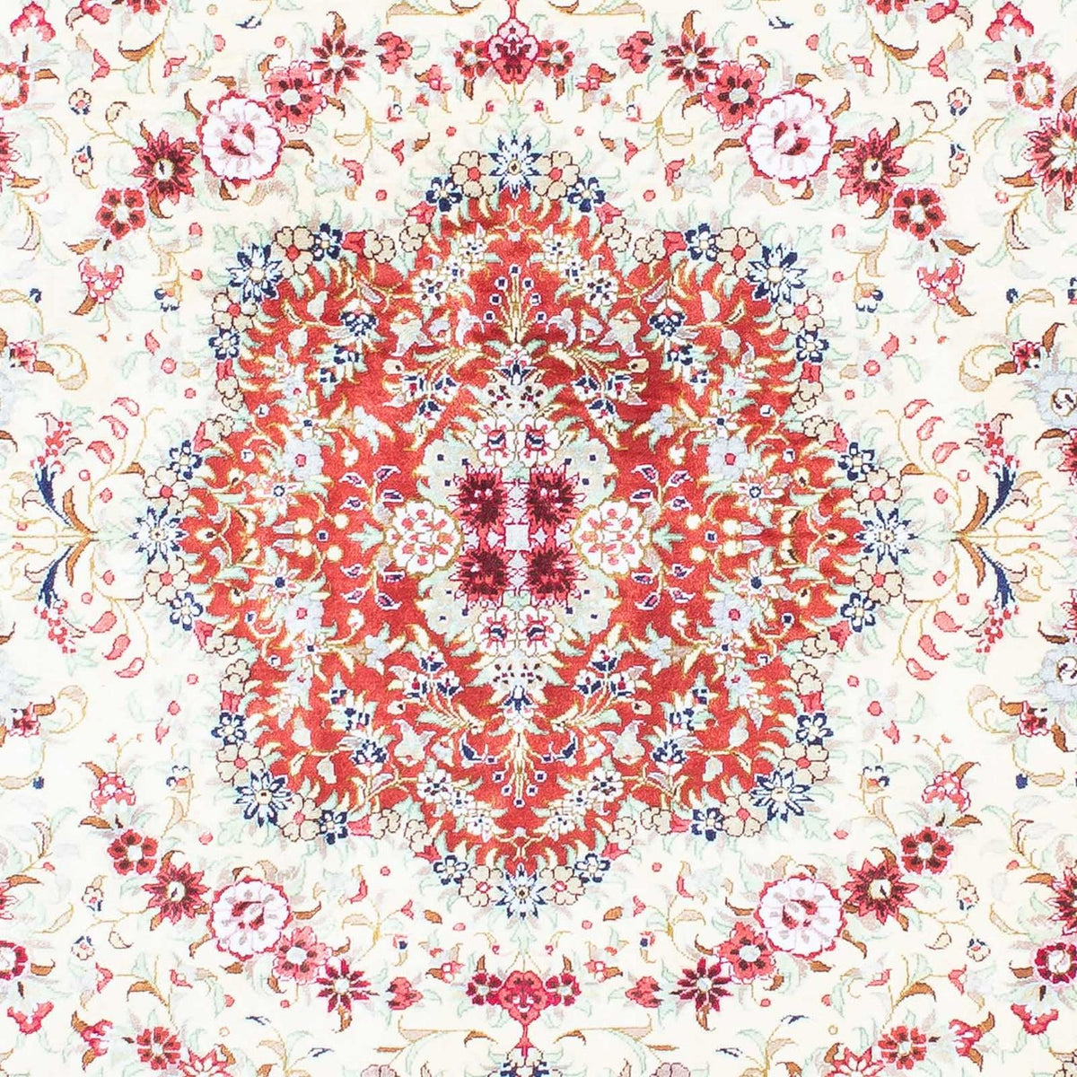 Dywan perski - Ghom - 155 x 102 cm - beżowy