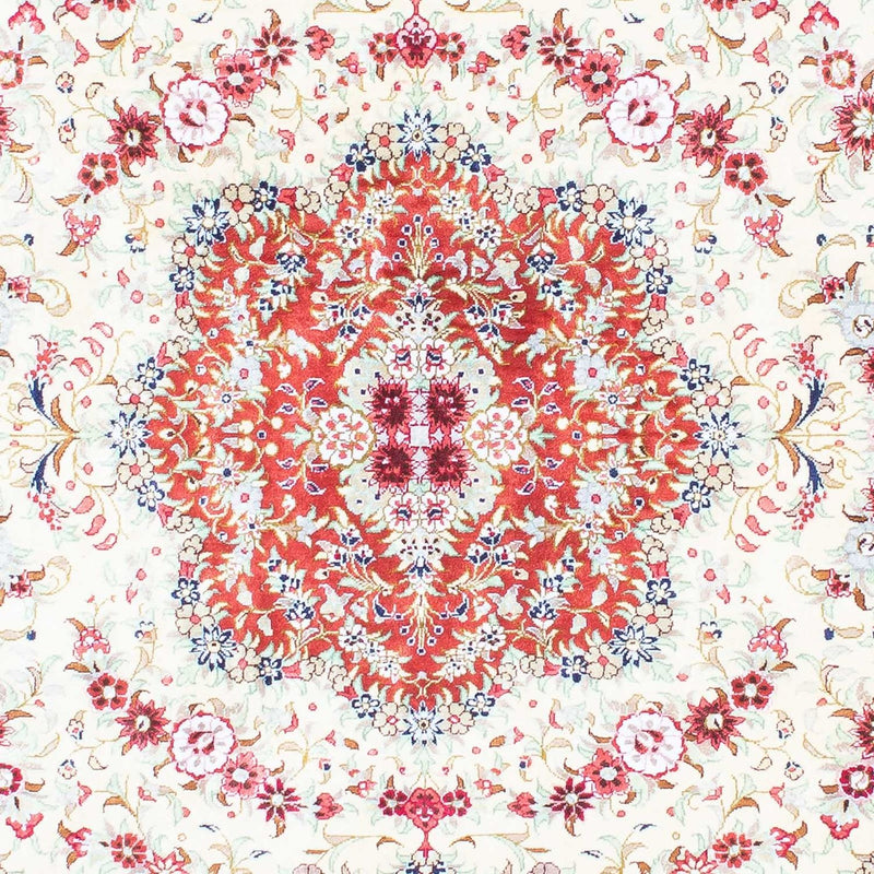 Dywan perski - Ghom - 155 x 102 cm - beżowy