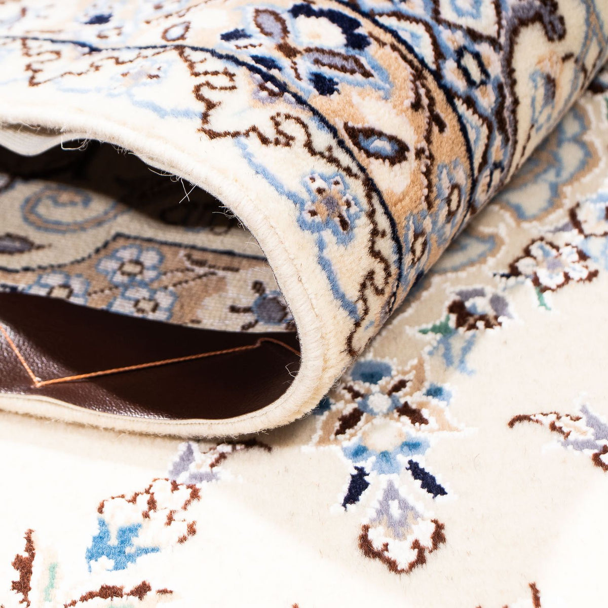 Dywan perski - Nain - Premium - 250 x 155 cm - beżowy