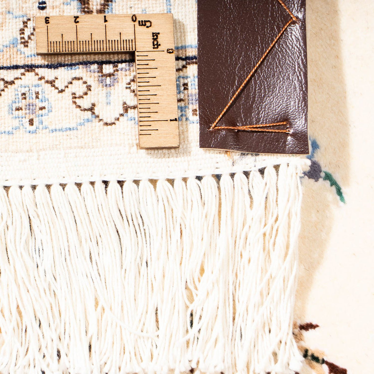 Dywan perski - Nain - Premium - 250 x 155 cm - beżowy