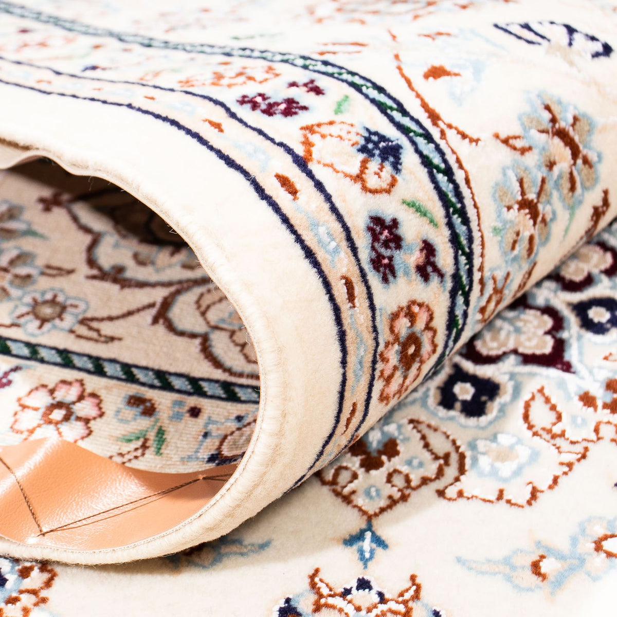 Dywan perski - Nain - Premium - 225 x 147 cm - beżowy