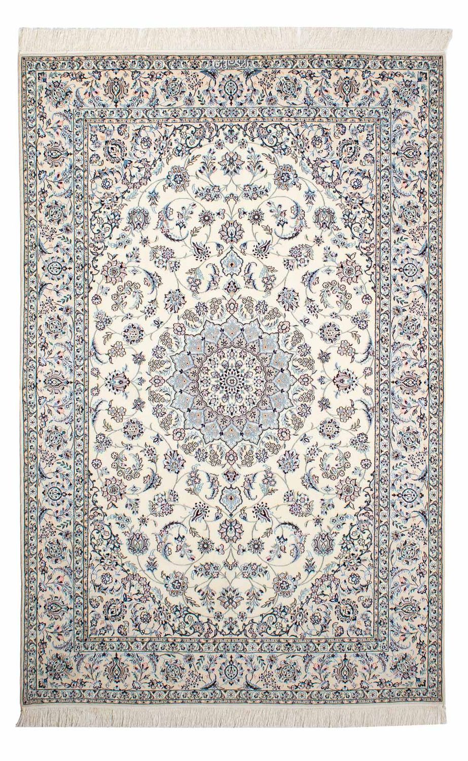 Dywan perski - Nain - Premium - 228 x 151 cm - beżowy