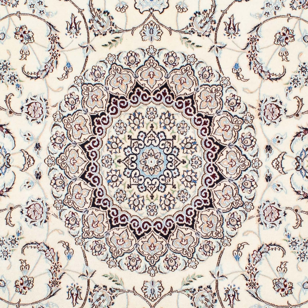 Dywan perski - Nain - Premium - 226 x 150 cm - beżowy