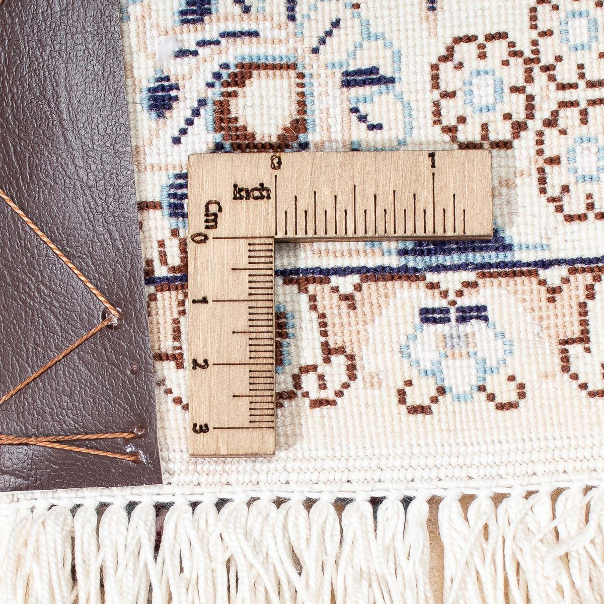 Dywan perski - Nain - Premium - 310 x 204 cm - beżowy