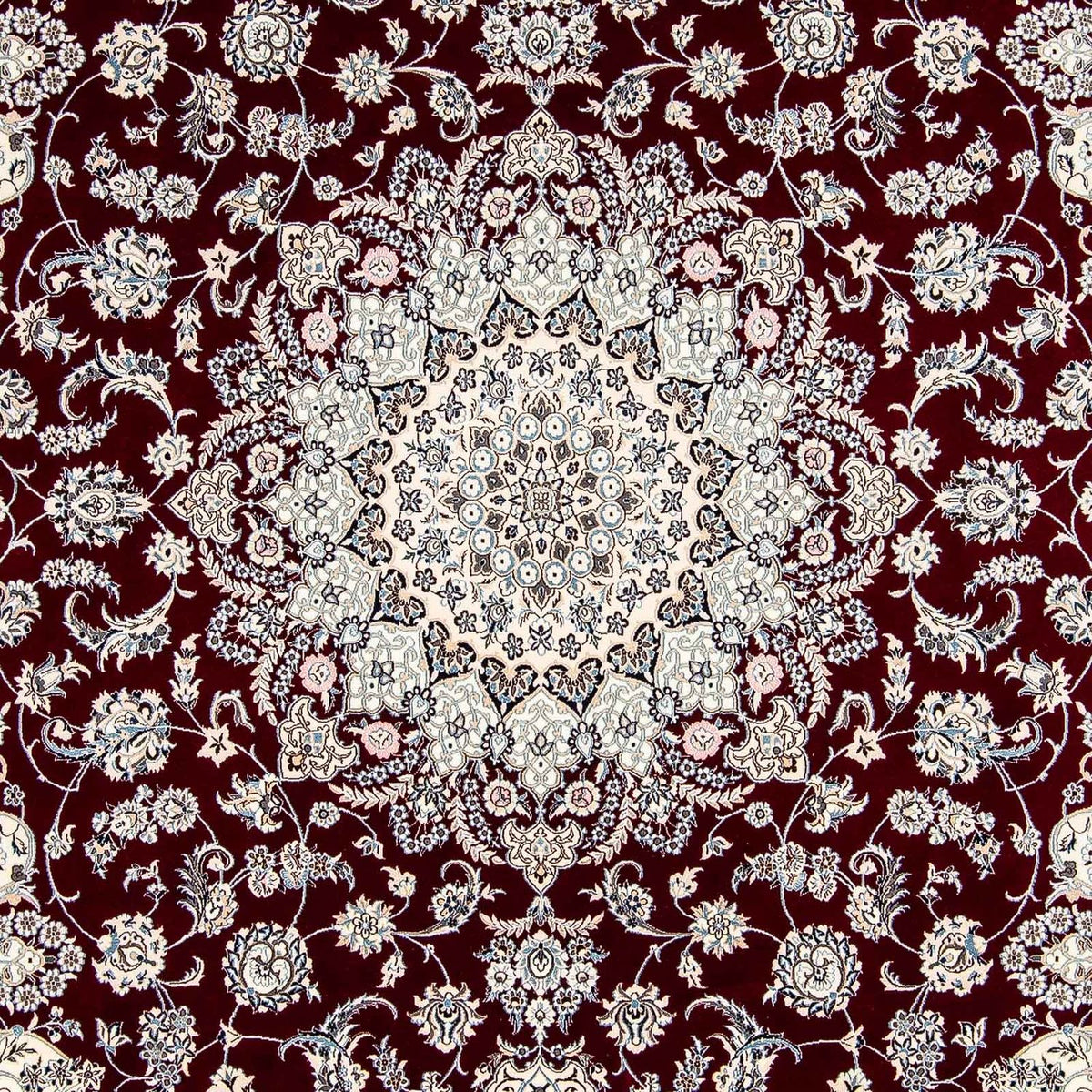 Dywan perski - Nain - Premium - 307 x 209 cm - beżowy