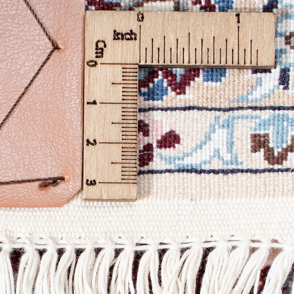 Dywan perski - Nain - Premium - 307 x 209 cm - beżowy