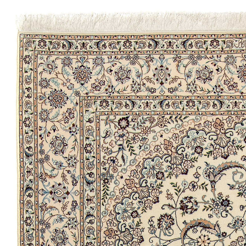 Dywan perski - Nain - Premium - 304 x 207 cm - beżowy