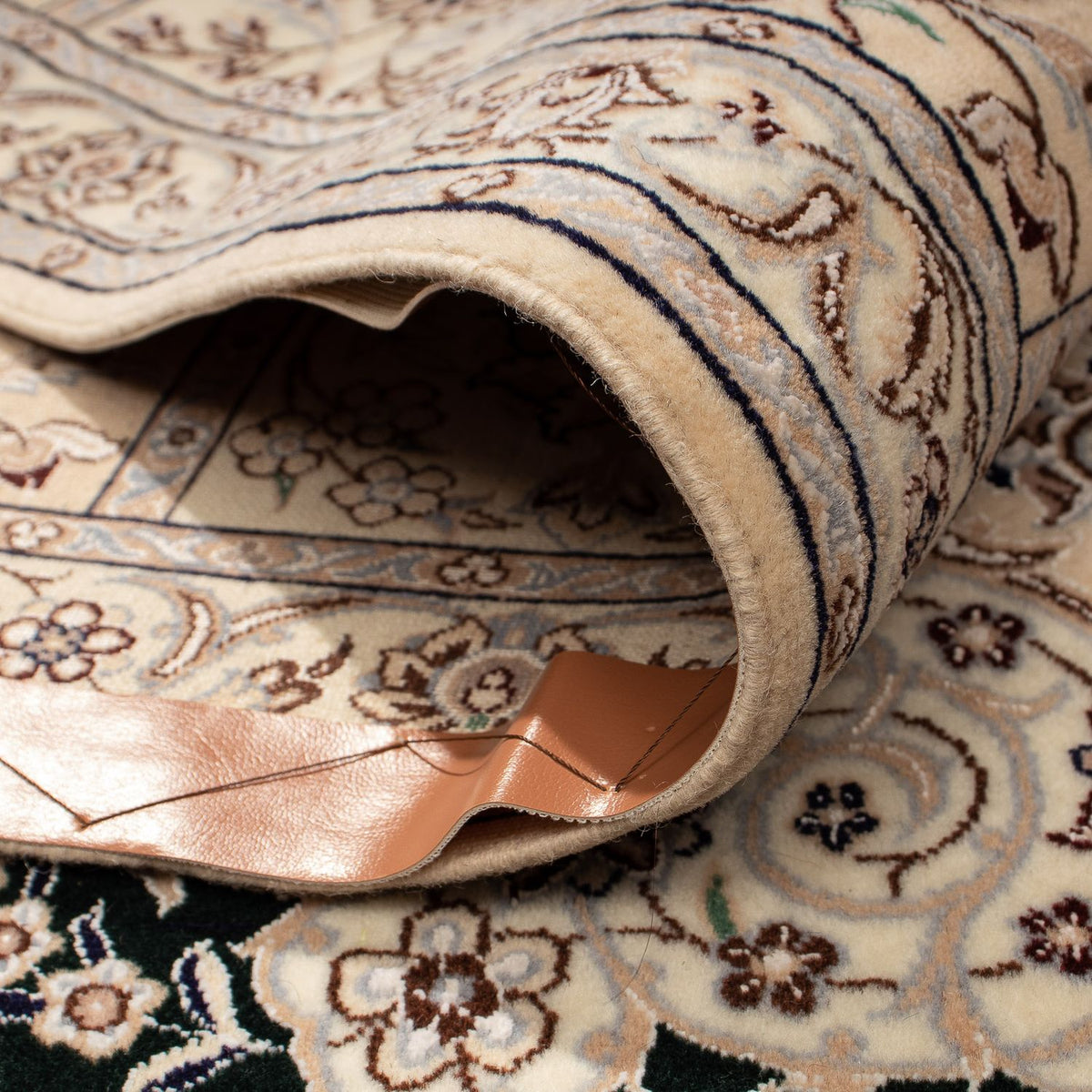 Dywan perski - Nain - Premium - 301 x 196 cm - beżowy