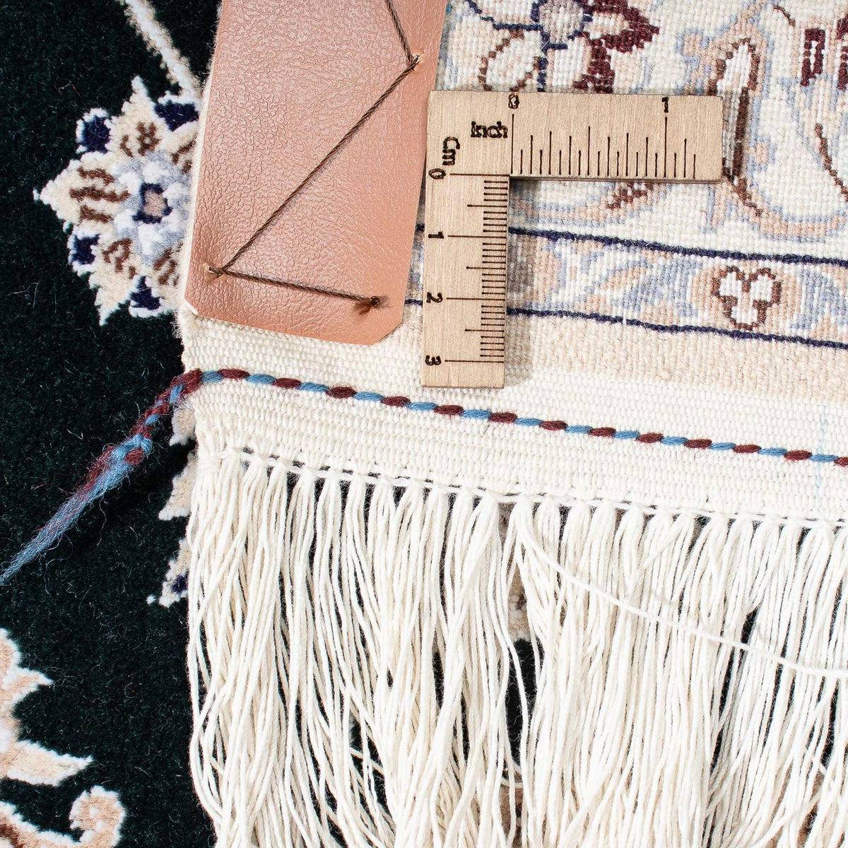 Dywan perski - Nain - Premium - 301 x 196 cm - beżowy