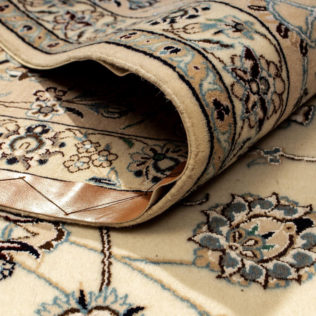 Dywan perski - Nain - Premium - 313 x 260 cm - beżowy