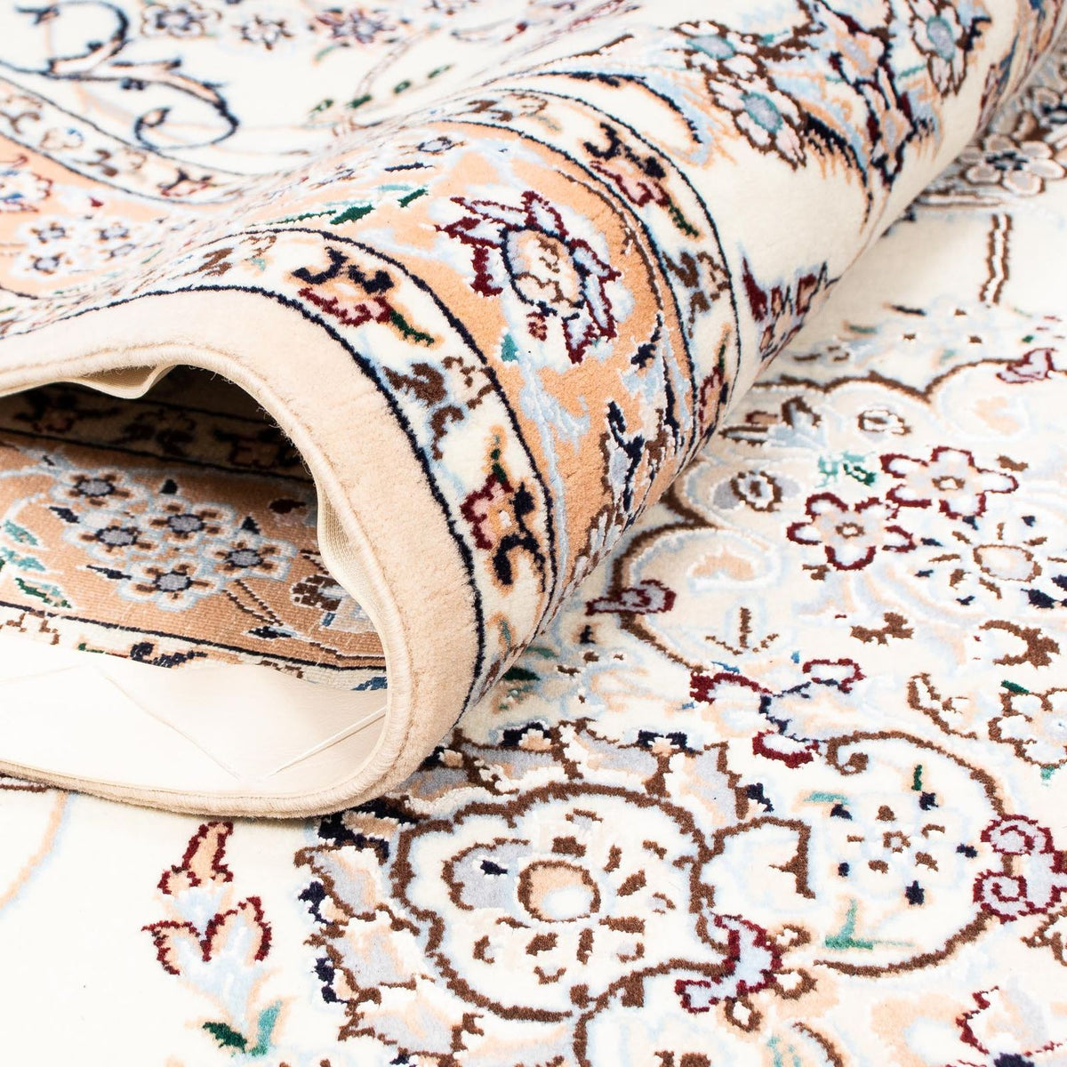 Dywan perski - Nain - Premium - 440 x 304 cm - brązowy